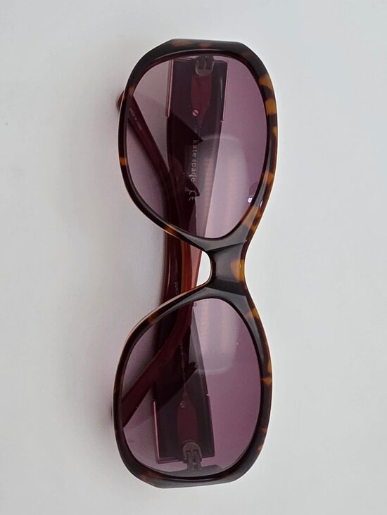 Kate Spade Dorothy Tortoise Citron Frame Brown Gradient Lens Sunglasses w/ Case main image 5